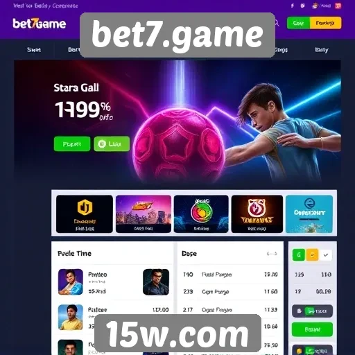 Facilidade de uso da interface do bet7.game