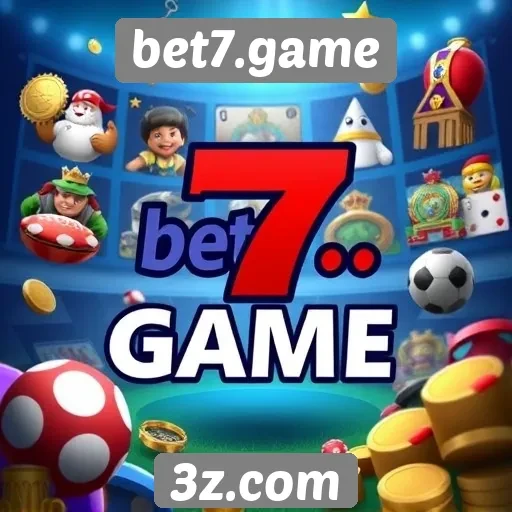 Variedade de jogos disponíveis no site bet7.game